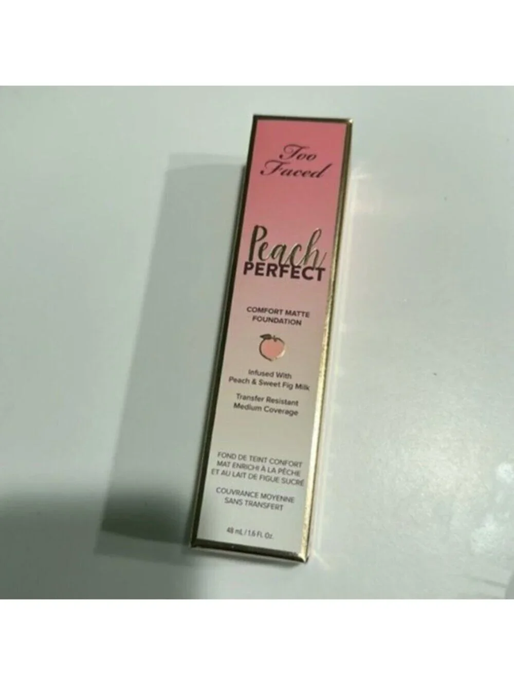Too Faced Peach Perfect Foundation Sable